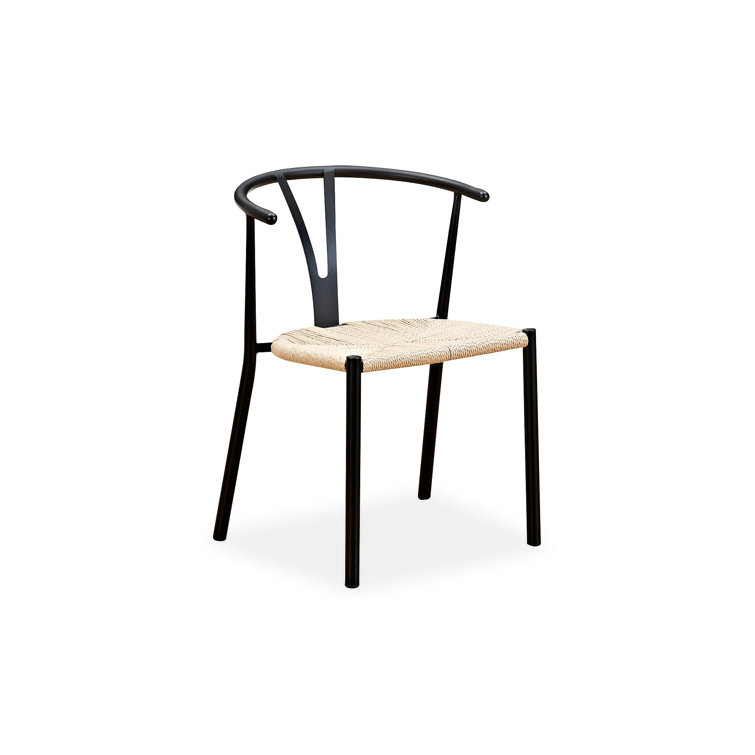 Bay Isle Home Montrose Cross Back Stacking Side Chair & Reviews